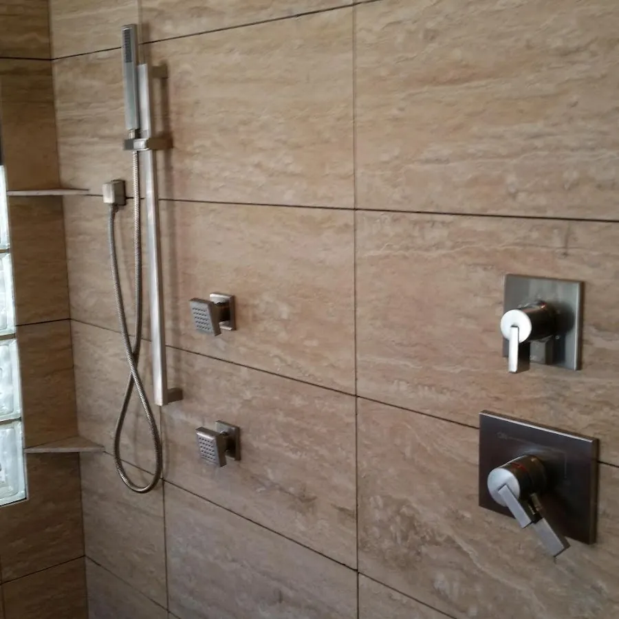 Shower fixture installation for Frozen Pipe Repair in St. Clair